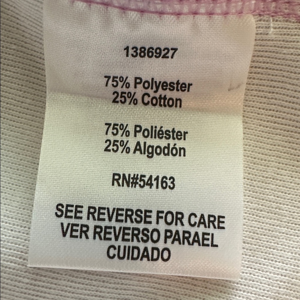 NWT DKNY Pink and White Half-Zip Top Size XXL - Picture 13 of 15